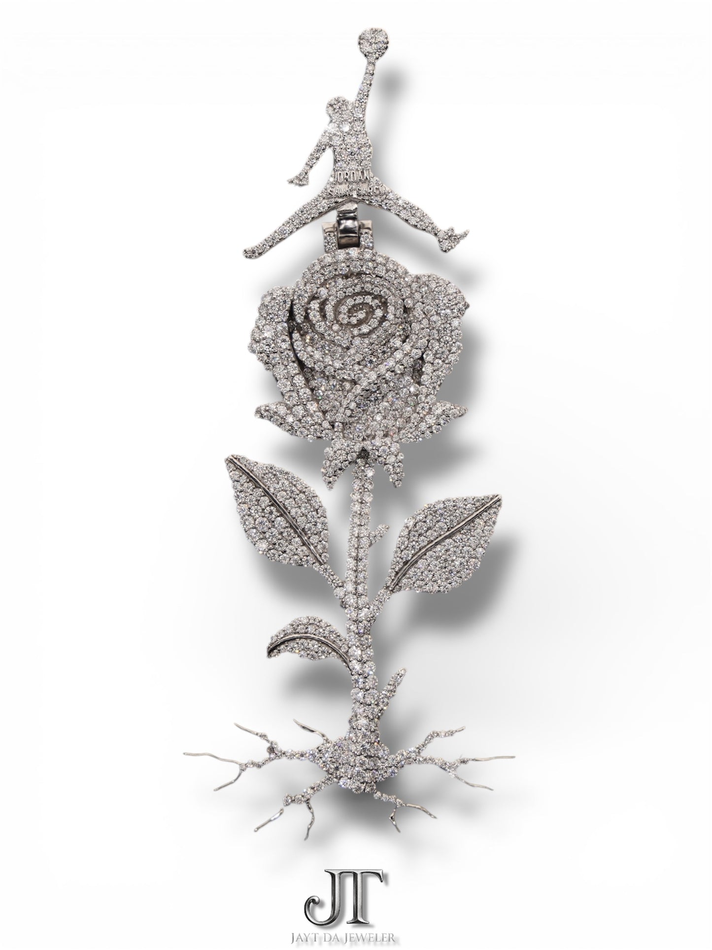 3.5” Jordan Isaiac Garcia / Rose That Grew From Concert Pendant