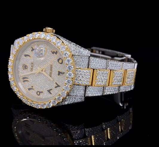 Two tone yellow & white DateJust Rolex