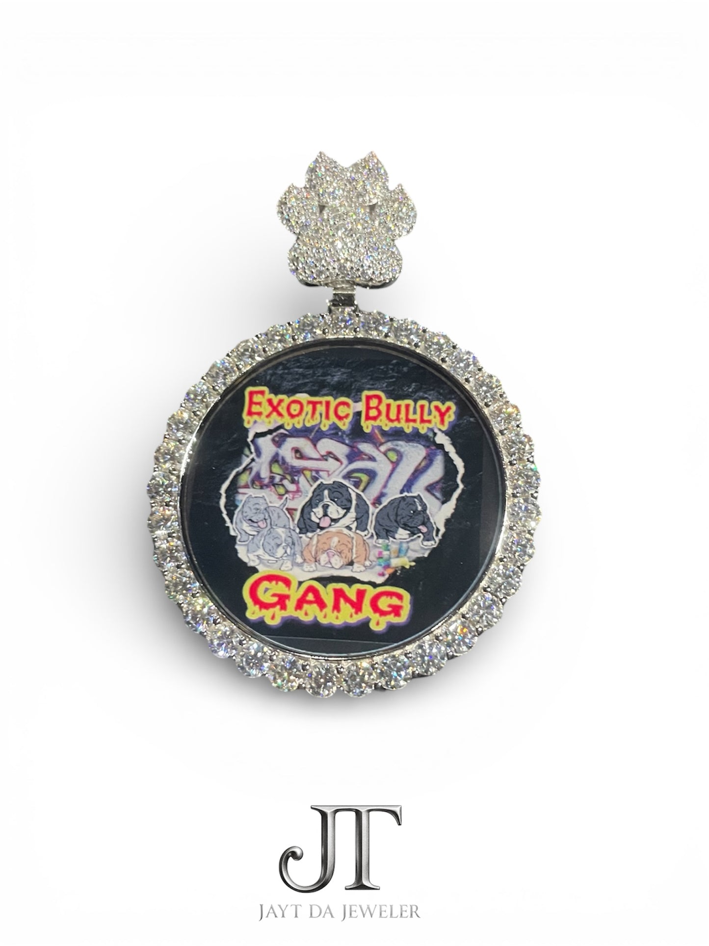 2.5” Exotic Bully Gang Pendant