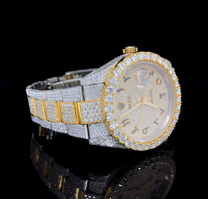 Two tone yellow & white DateJust Rolex