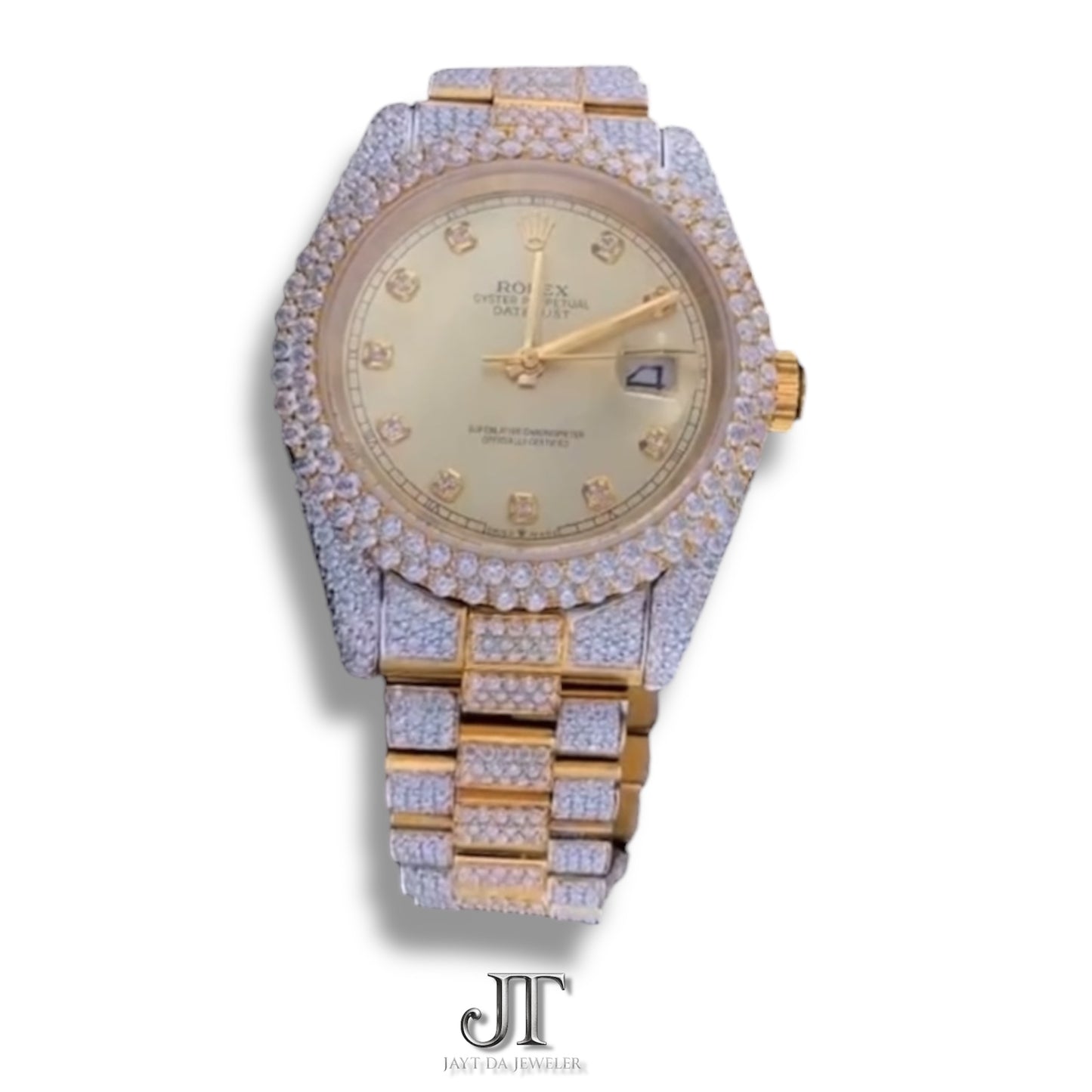 RX OP Yellow Dial Two Tone Yellow & White