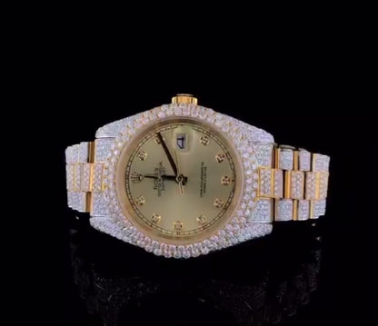 RX OP Yellow Dial Two Tone Yellow & White